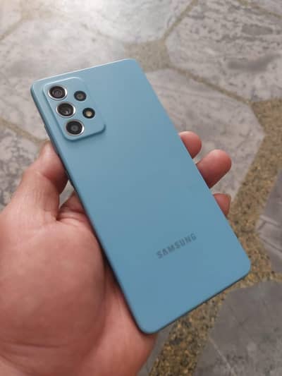 Samsung A52 RAM 6GB Internal Storage 128GB Duas Sim PTA Approved
