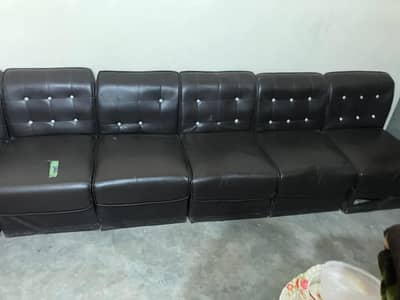 7-seater sofa set 15k price 13k tak ho jayga pickup only