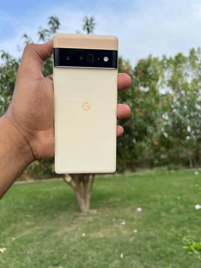 Google Pixel 6 Pro very minor crack see mics