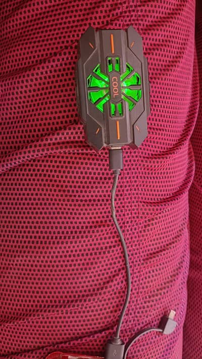 RGB cooling fan for mobile