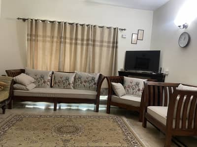 5 Seater Wooden Sofa