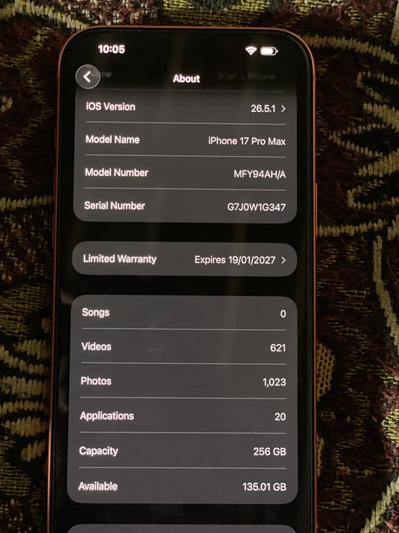 Iphone 17 Pro Max 5