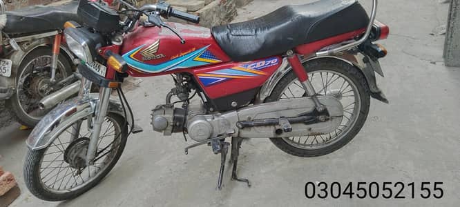 Honda cd70 2019 price 85000/0304/50/52155