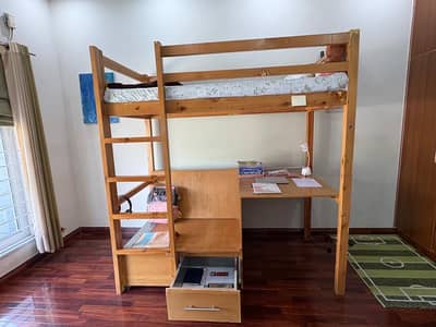 Single Bunk Bed For Kids (Read Add)