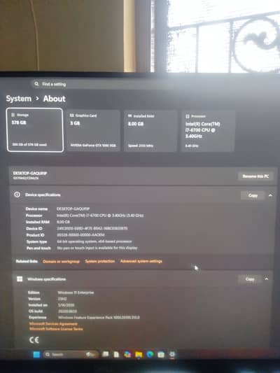 Gaming PC for sale in Sahiwal, exchange with laptop possible!