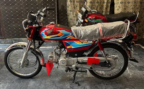 Honda CD 70 2026 model new Showroom condition