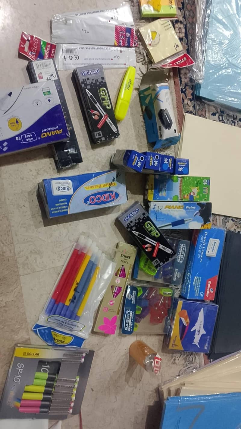 stationary items 1