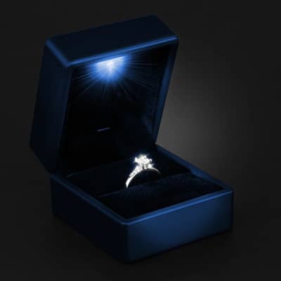 Ring Box with light