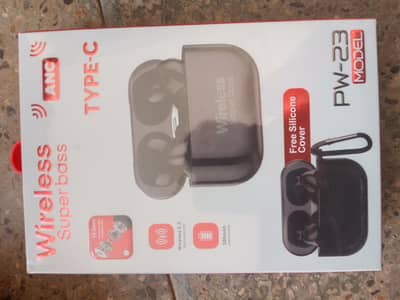 Wireless Superbass Earbuds with ANC - Brand New Box Packed