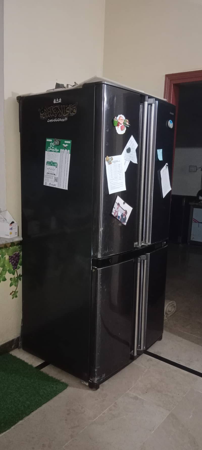 Sharp fridge 4 door 0