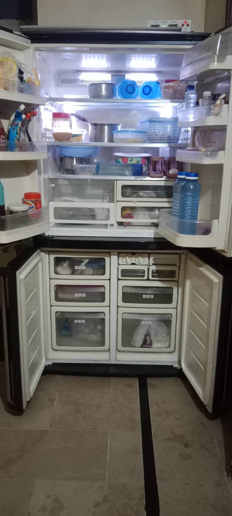 Sharp fridge 4 door 1