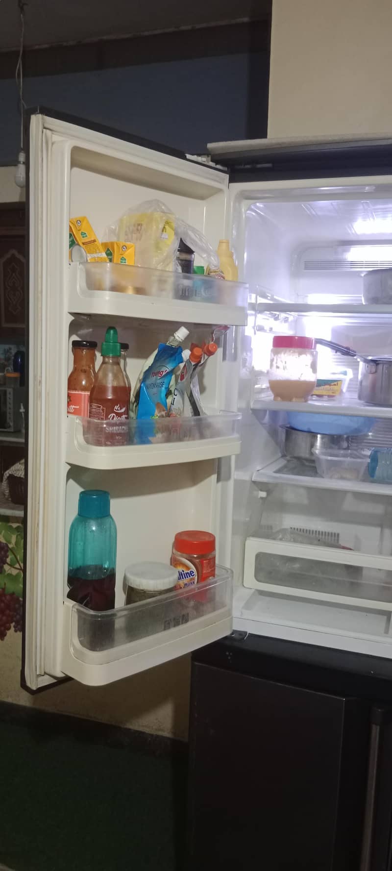 Sharp fridge 4 door 4