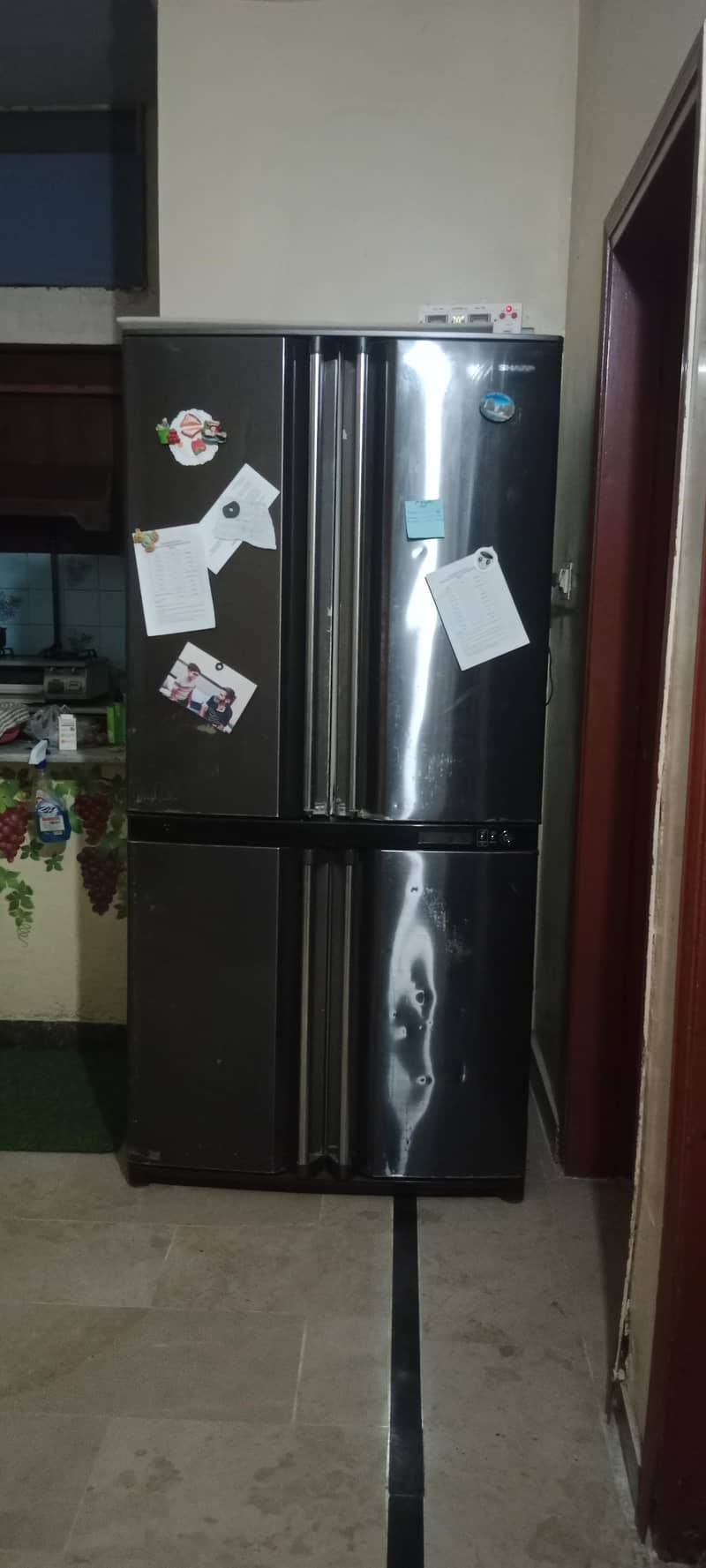 Sharp fridge 4 door 5