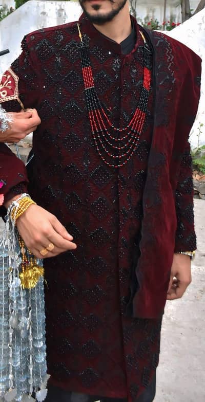 Groom shehrwani