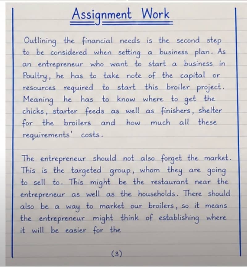 ASSIGNMENT WORK . 0