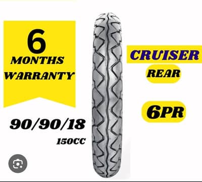 Tyre 90/90-18 just 2000km driven
