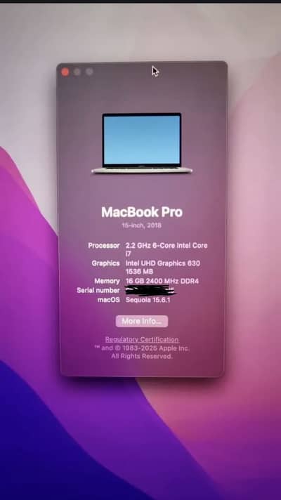 2018 MacBook Pro