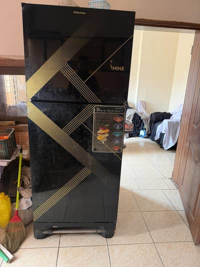 Electrolux Refrigerator SHINE Black