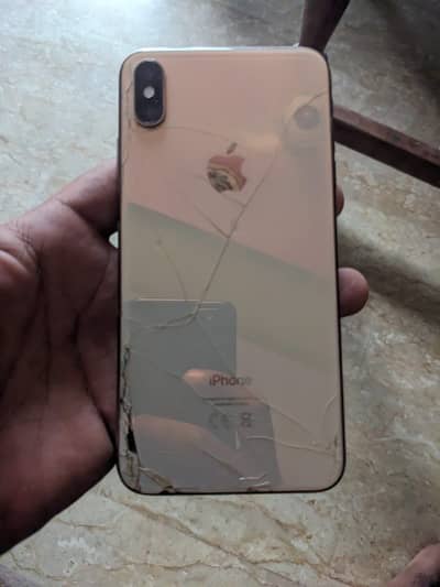 Apple iPhone XS Max 256 gb back break pta