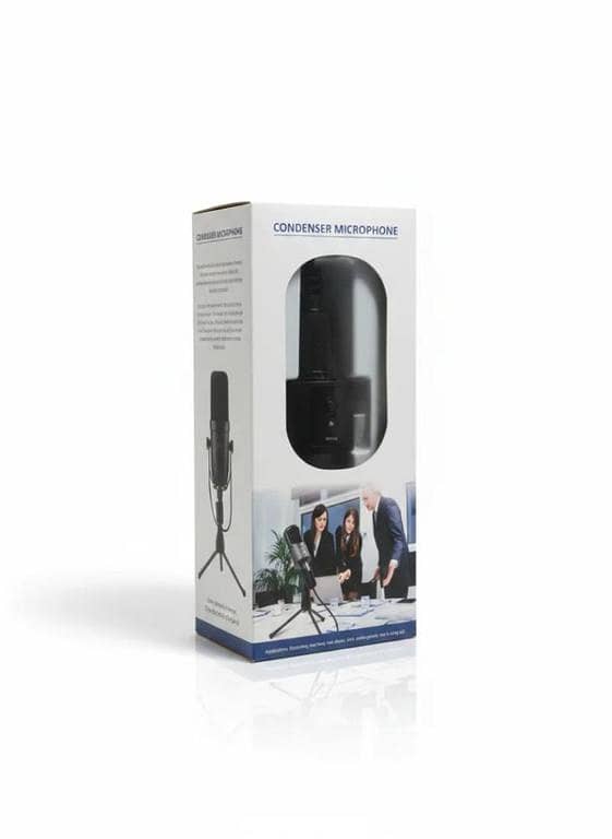 Professional USB Condenser Microphone with Tripod | Studio-Quality Studio Kit