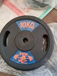 RUBBER PLATES AND OTHER GYM EQUIPMENTS ARE AVAILABLE
