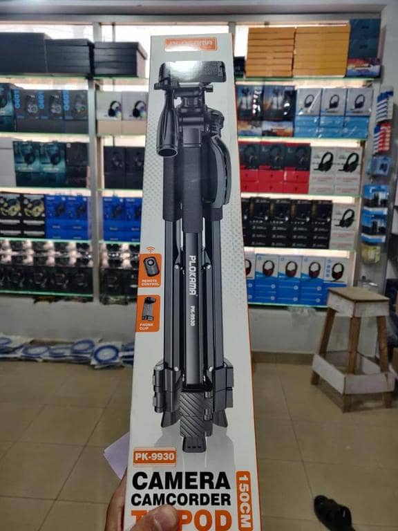 Plokama PK-9930 Professional 1.5M Tripod Stand – 360° Panoramic Movement