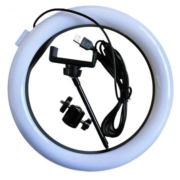 Ring Fill Light Beauty Face 26CM (HX-260) | Professional Studio Lighting with Triple Tone Control