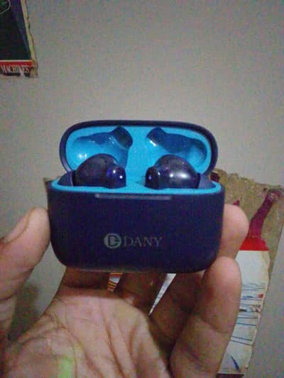 Dany Airdots 101 branded airbuds contact 03244063749