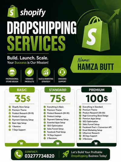 Shopify Dropshipping Services