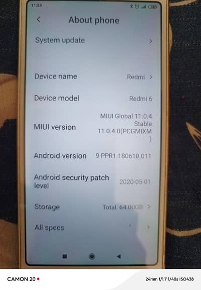 Xiaomi Redmi 6