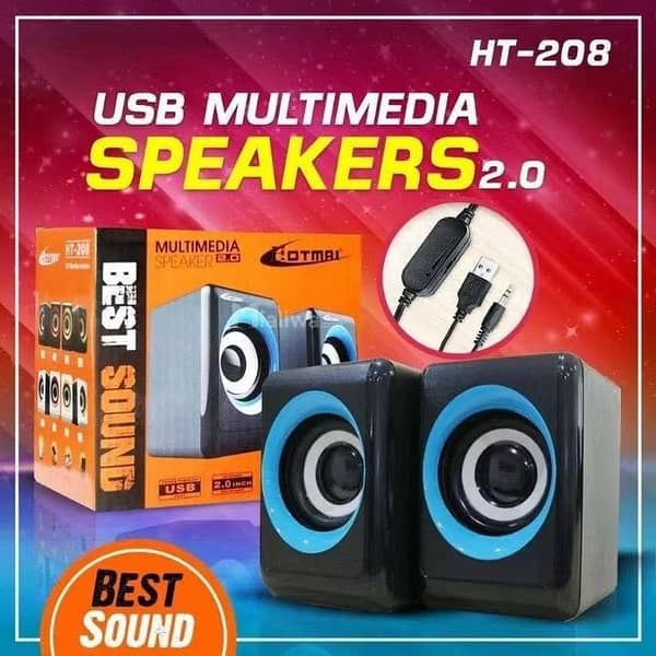 Hotmai HN 88 Speakers – Best 2.0 Multimedia USB Sound for PC, Laptop, and Phone