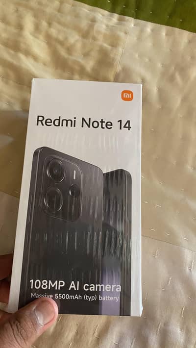Radmi note 14 Ram 8+4 ROM 258 urgent sale 03145830723