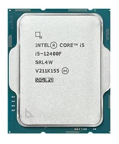 Core i5 12400f processor only