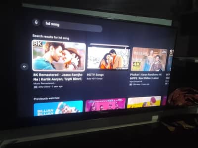 LED TV android 50inch original condition ma ha