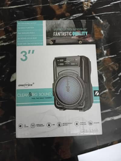 3 inch Bluetooth speaker .