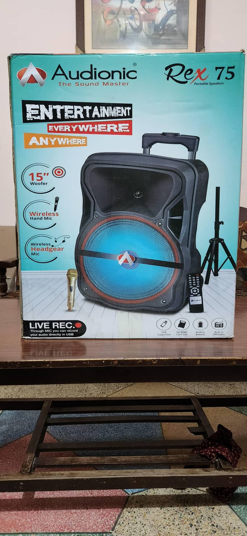 AUDIONIC REX-75 SPEAKER 0