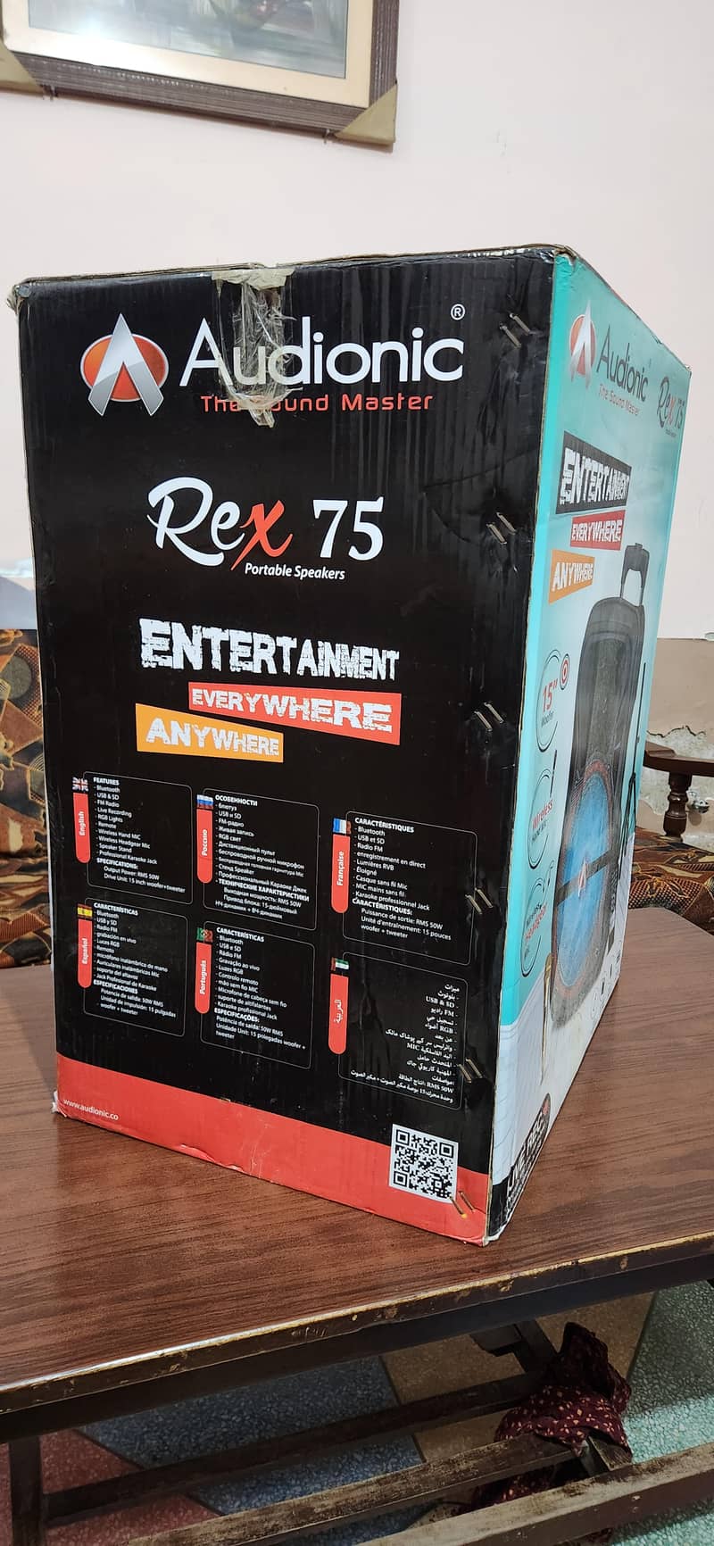 AUDIONIC REX-75 SPEAKER 1