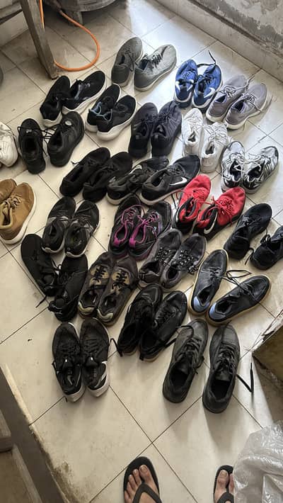 25 pair - Wholesale lot Branded Preloved used shoes in Lahore