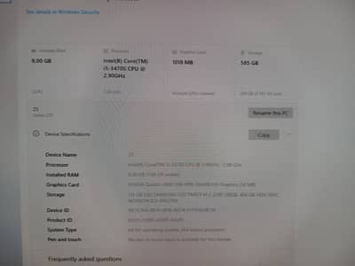 15 3rd Generation 128 SSD 500 Hard 1GB NVIDIA graphic card