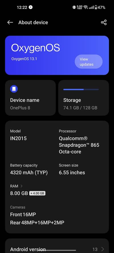 One Plus 8