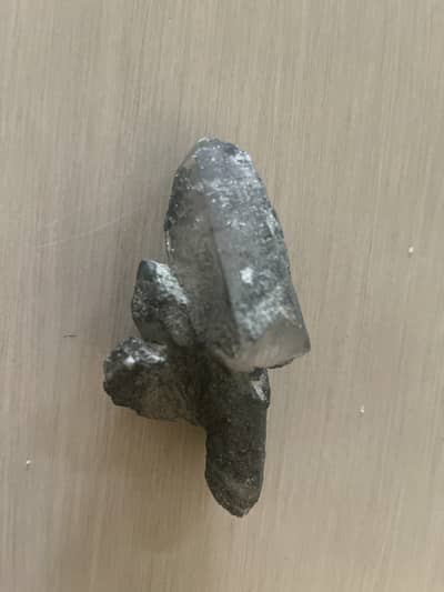 Gun shaped crystal