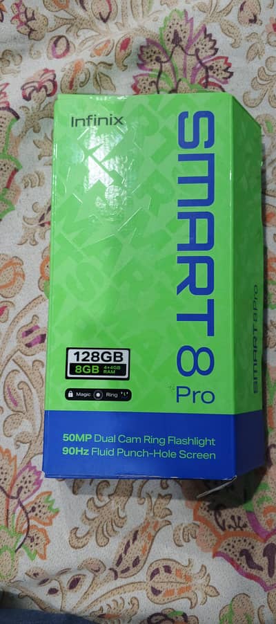 Infinix Hot 8 pro brand new condition complete box
