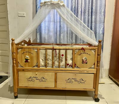Baby Cot and Baby Swing