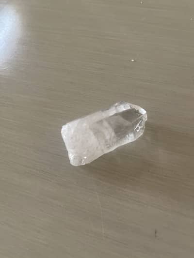 Transparent crystal