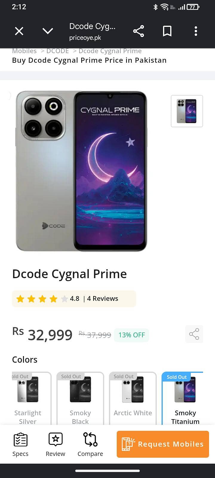 Dcode Cygnal prime 0
