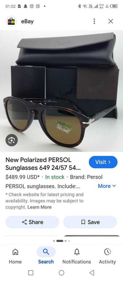 Persol Sunglasses