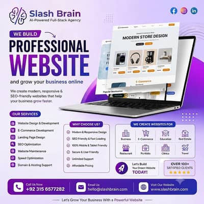 Professional Website Design & Development | Ecommerce, SEO, Marketing