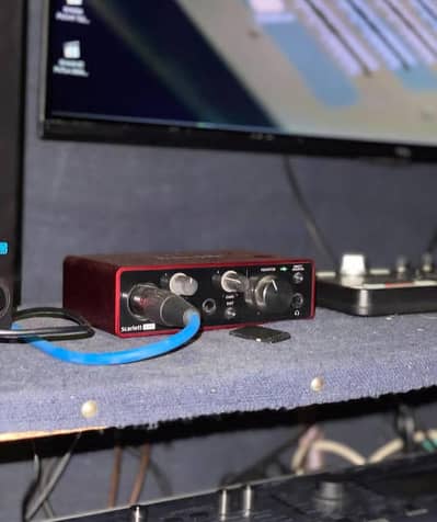 Studio Setup for sale (Focusrite 3rd Gen) & (Rode Nt1-a Mic)