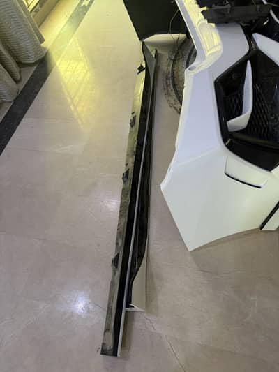 Civic x bumpers, bar light, side mirror covers, roof and trunk spoiler