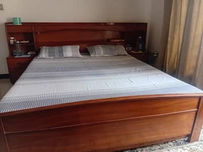Bed Set with dressing table.